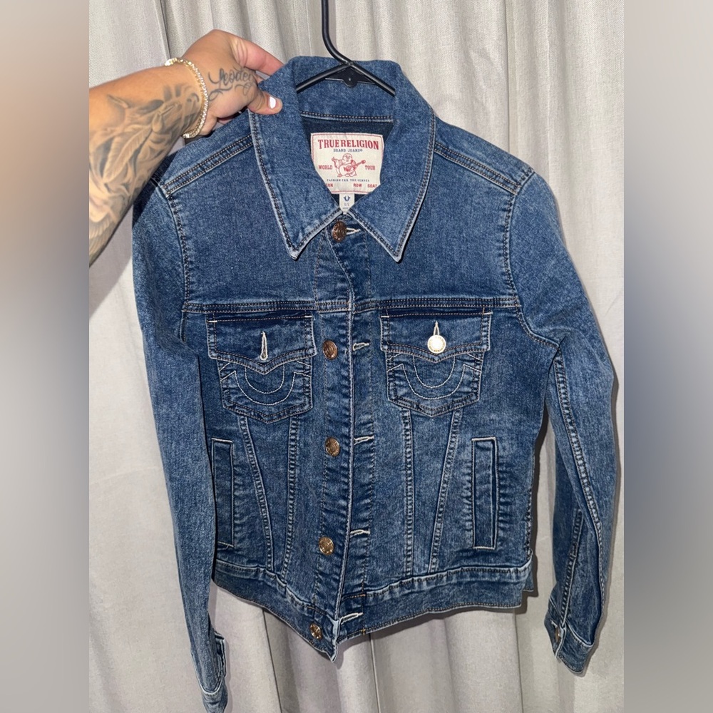 True Religion Classic Blue Denim Jacket